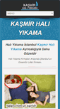 Mobile Screenshot of kasmirhaliyikama.net