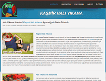 Tablet Screenshot of kasmirhaliyikama.net